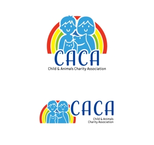 murakami ()さんの子供や不幸な動物たちのための支援活動団体「CACA」のロゴ (商標登録予定なし)への提案