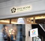 Lance (bansna)さんのボディケアのお店、おがくず酵素浴&リラクゼーション FIVE SENSEのロゴへの提案