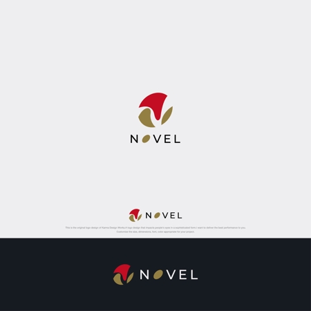 Karma Design Works (Karma_228)さんの納豆の概念をくつがえす「NOVEL」のロゴへの提案