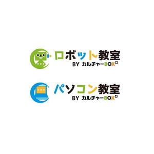 kyoniijima ()さんのロボット教室とパソコン教室の融合ロゴへの提案