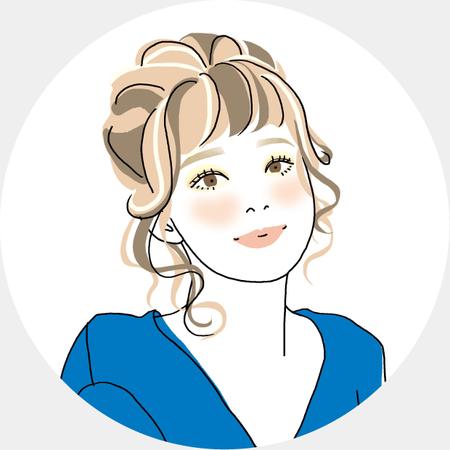 女性向けwebメディアのおしゃれな女性イラストプロフィール画像の依頼 外注 イラスト制作の仕事 副業 ランサーズ