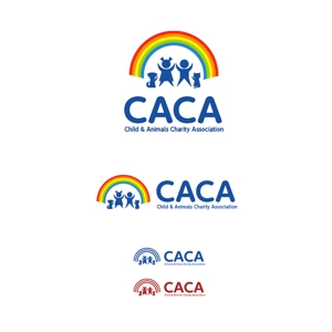  K-digitals (K-digitals)さんの子供や不幸な動物たちのための支援活動団体「CACA」のロゴ (商標登録予定なし)への提案