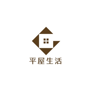 kazubonさんの平屋住宅を専門に扱う法人企業のロゴ（商標登録予定なし）への提案