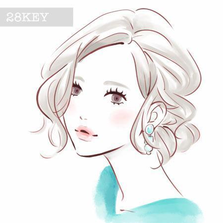 28key0さんの事例 実績 提案 女性向けwebメディアのおしゃれな女性イラストプロフィール画像 Kumagai クラウドソーシング ランサーズ