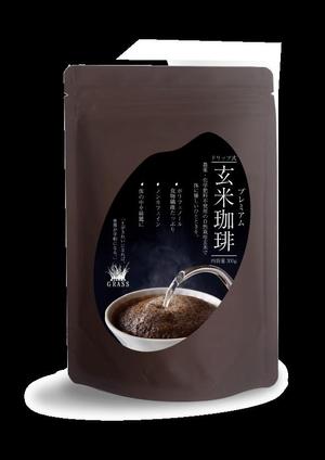 sasaki (mayu_007)さんの玄米コーヒーのラベル（ドリップ式）への提案