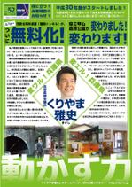 OGI (ogi--)さんの県政ニュース第22号のチラシ（A4表裏）への提案