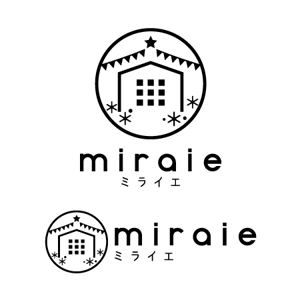 あぐりりんこ (agurin)さんの有料老人ホーム「ミライエ（未来・家）」のロゴへの提案
