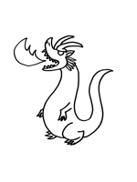 aluma (alm35)さんのドラゴン(竜)のキャラクターデザインへの提案
