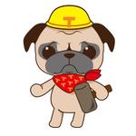 ムーブオン (move-on)さんのリフォーム専門店のパグのキャラクターデザインへの提案