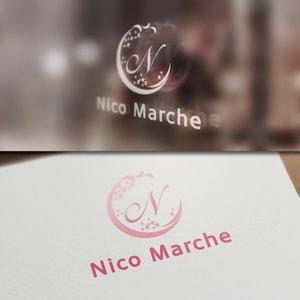 late_design ()さんのビッグスターネットショップの新店舗！『Nico Marche(ニコマルシェ)』のロゴへの提案