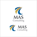 queuecat (queuecat)さんの経営、財務コンサルティング会社「MASコンサルティング」のロゴへの提案