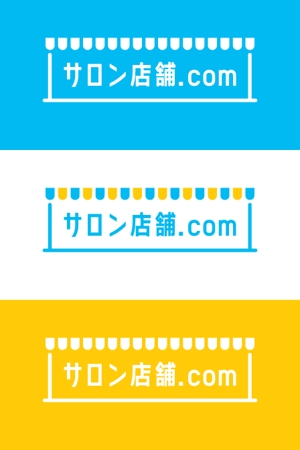 RDO@グラフィックデザイン (anpan_1221)さんの不動産会社  「サロン店舗.com」のロゴデザインへの提案