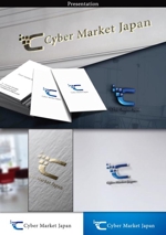 hayate_design ()さんの新規設立会社「㈱サイバーマーケットジャパン」の会社ロゴへの提案