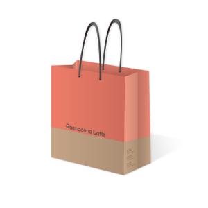 AMALGAM design (AMALGAM)さんの洋菓子店の紙手提げ袋デザインへの提案