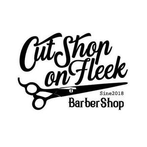 Tomomi GraphicDesign (Tomomi_design)さんの【急募】男性向けヘアーサロン「cut shop on fleek」のロゴへの提案