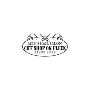 Yolozu (Yolozu)さんの【急募】男性向けヘアーサロン「cut shop on fleek」のロゴへの提案