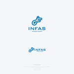 onesize fit’s all (onesizefitsall)さんのソフトハウス『INFAS』のロゴへの提案