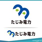 Innocent public tree (nekosu)さんの地域電力販売会社「たじみ電力」のロゴへの提案