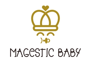 shin (shin)さんの「MAGESTIC BABY」のロゴ作成への提案