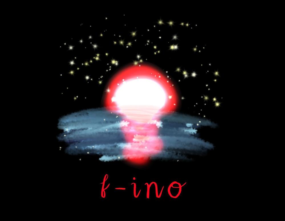 音楽制作ユニット「f-ino」のロゴ