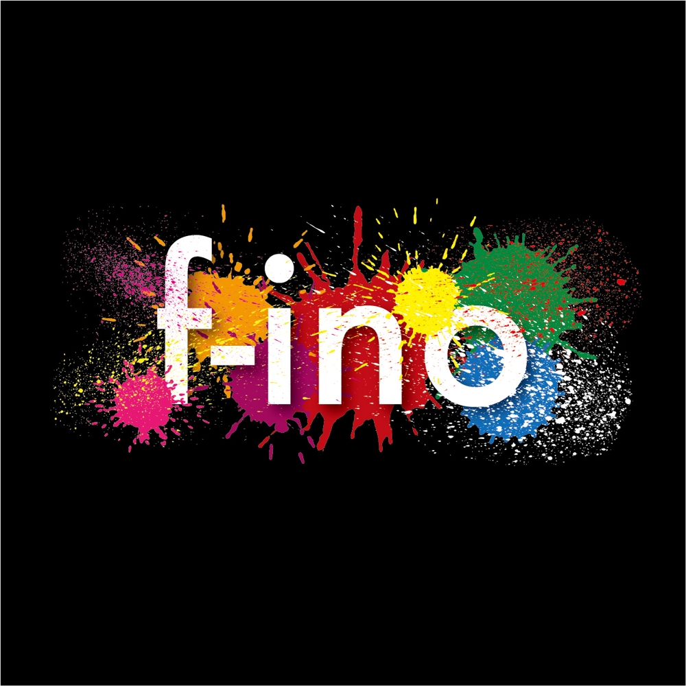 音楽制作ユニット「f-ino」のロゴ