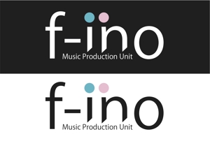 なべちゃん (YoshiakiWatanabe)さんの音楽制作ユニット「f-ino」のロゴへの提案