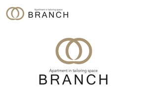 なべちゃん (YoshiakiWatanabe)さんの賃貸マンション「BRANCH」のロゴへの提案
