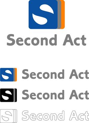 SUN DESIGN (keishi0016)さんの「SecondAct」のロゴ作成への提案