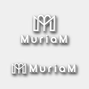 stack (stack)さんの総合ビューティーサロン「MuriaM （ミュリアム）」のロゴへの提案