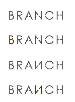 TOMOYA-SD (TOMOYA-SD)さんの賃貸マンション「BRANCH」のロゴへの提案