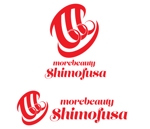 pou (kirasan)さんの老舗美容室『モアビューティ シモフサ』のロゴへの提案