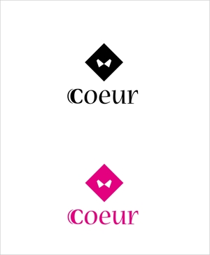 花子 (Hanako36)さんのレディースオーダーシャツ　Coeur（クー）のロゴへの提案
