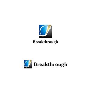 Yolozu (Yolozu)さんの経営コンサルティング会社「Breakthrough株式会社」のロゴへの提案