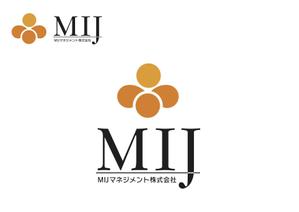 なべちゃん (YoshiakiWatanabe)さんの新会社　「MIJマネジメント株式会社」のロゴへの提案