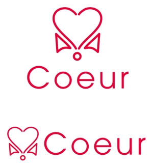 matd ()さんのレディースオーダーシャツ　Coeur（クー）のロゴへの提案