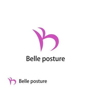 ktllc (ktllc)さんの姿勢・ストレッチ専門店『Belle posture』のロゴへの提案