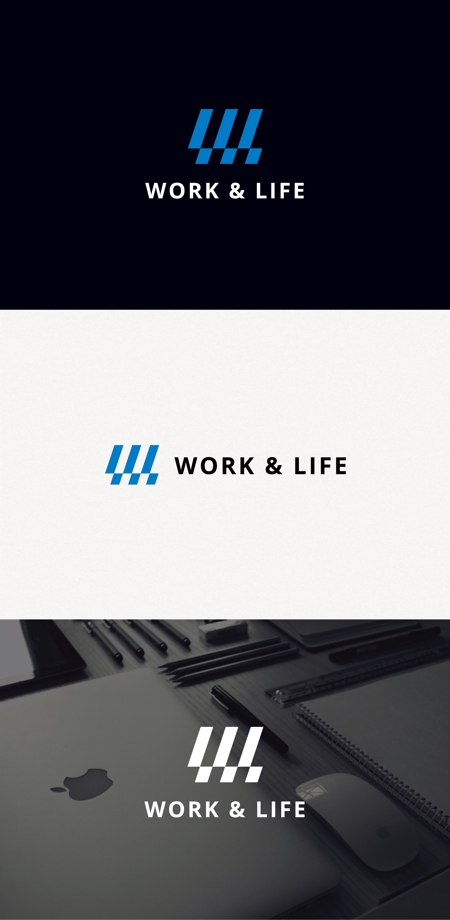 tanaka10 (tanaka10)さんの新会社「WORK＆LIFE」のロゴへの提案