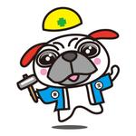 かものはしチー坊 (kamono84)さんのリフォーム専門店のパグのキャラクターデザインへの提案