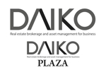 なべちゃん (YoshiakiWatanabe)さんの不動産会社「DAIKO」のワードロゴへの提案