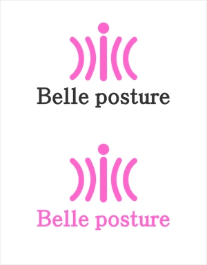 Suisui (Suisui)さんの姿勢・ストレッチ専門店『Belle posture』のロゴへの提案
