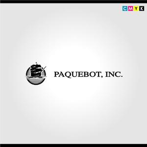 さんの「PAQUEBOT, INC.」のロゴ作成への提案