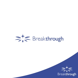 ロゴ研究所 (rogomaru)さんの経営コンサルティング会社「Breakthrough株式会社」のロゴへの提案
