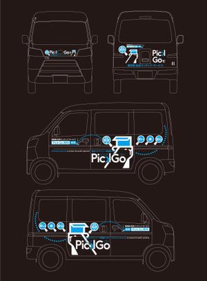 hiro_design (design-koubou-net)さんの【業界大注目！】軽自動車のラッピング広告デザインへの提案