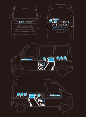 hiro_design (design-koubou-net)さんの【業界大注目！】軽自動車のラッピング広告デザインへの提案