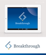smoke-smoke (smoke-smoke)さんの経営コンサルティング会社「Breakthrough株式会社」のロゴへの提案
