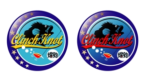 FISHERMAN (FISHERMAN)さんの「バスプロショップWEBサイト（clinch-knot.com）のロゴ制作」のロゴ作成への提案
