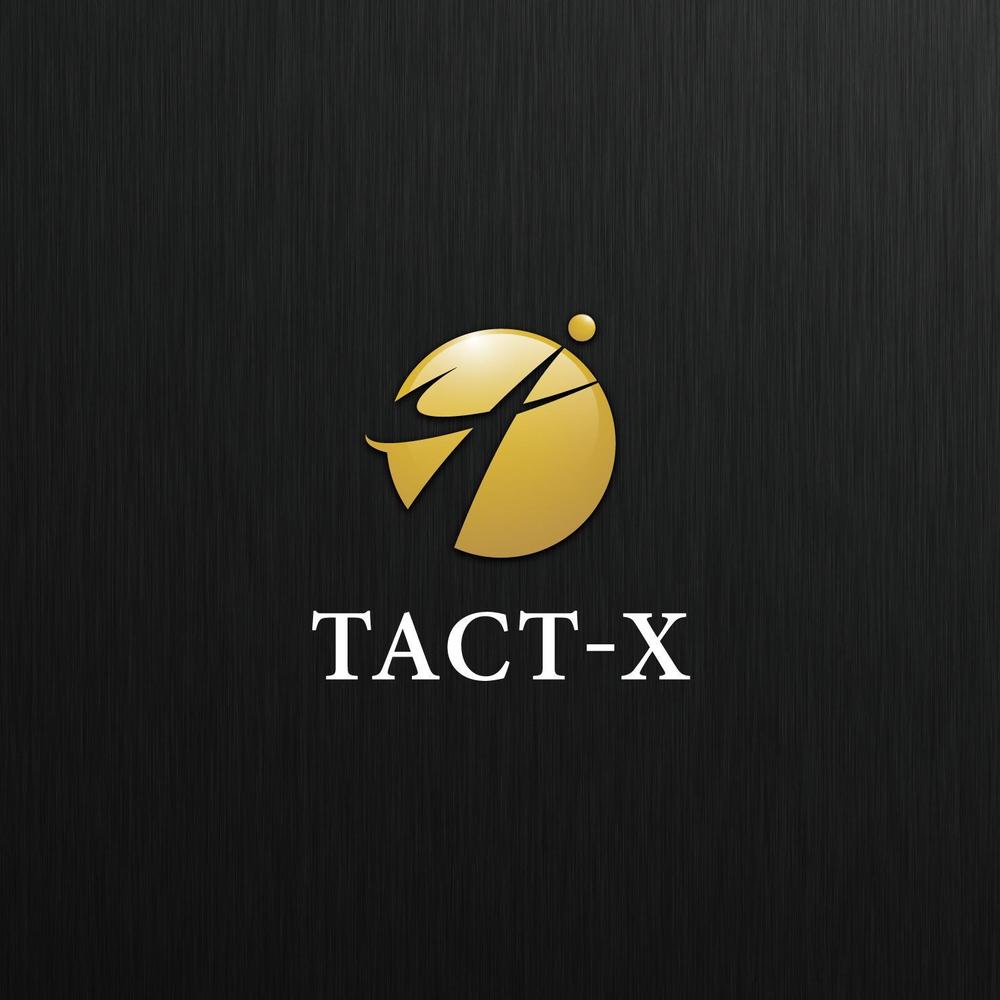 歯科医院経営戦術集団「TACT-X」（タクティクス）のロゴ