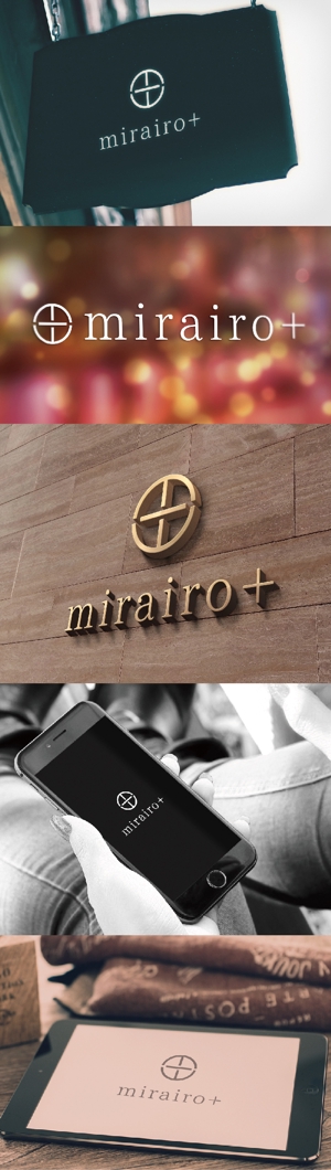 k_31 (katsu31)さんの出張撮影サービスの「mirairo+」のロゴ作成をお願いします。への提案
