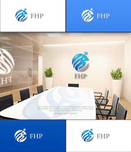 NJONESKYDWS (NJONES)さんのWebコンサルティング会社「FHP」のロゴ製作への提案