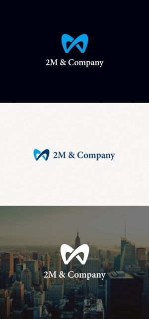 tanaka10 (tanaka10)さんの山陰地方を盛り上げる新会社「2M & Company」のロゴへの提案
